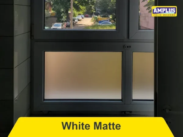 folia matowa na szybe