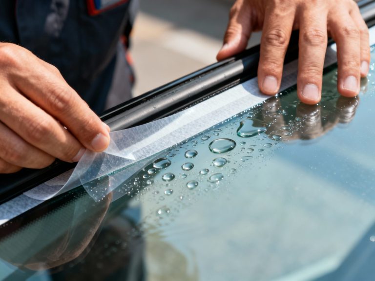 klejenie folii okiennej